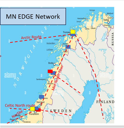 mne-network Kart med ruter